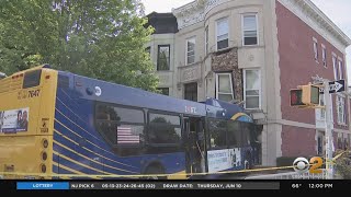 MTA Bus Removed From Building 4 Days After Crash