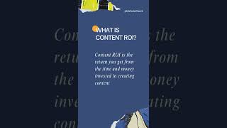 📊 What is Content ROI? And How to Measure It!  Is your content delivering results? Here’s how to fi