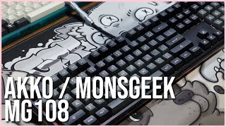 Akko x Monsgeek MG108 Stock Sound Test