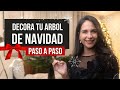 Decoración de Navidad | Decora Tu Arbol de Navidad Paso a Paso