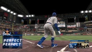 CHRIS TAYLOR's 17th home run. MLB The Show 24