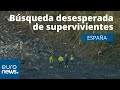 Buscan a dos desaparecidos en Vizcaya al derrumbarse un vertedero industrial que contenía amianto