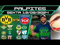 PALPITES DE FUTEBOL PARA 13 09 2024 SEXTA 22 JOGOS + BILHETE PRONTO Caipora Análises e TIPs