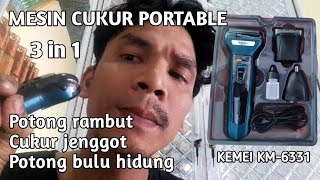 Alat cukur Portable KEMEI KM-6331