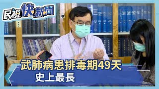 武肺病患排毒期49天 史上最長－民視新聞