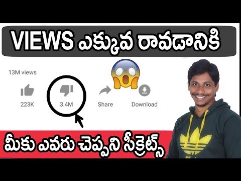 Cómo hacer crecer su canal rápidamente 2018 Algoritmos de Youtube revelados Telugu