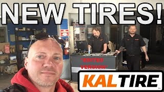 NITTO NT01's on SHELBY GT500 at Kal Tire **EDITED**