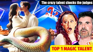 Britain's Got Talent 2024, Magician crazy talent shocks the judges, winning the Golden Buzzer