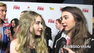 Rowan Blanchard \u0026 Sabrina Carpenter Talk Lies \u0026 Fall Fashion