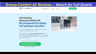 Breezy Comfort AC Reviews :- Watch for Full Details ! Breezy Comfort AC ! breezy comforts