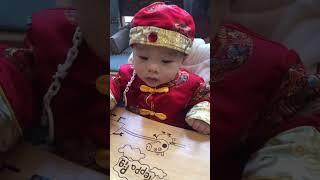 #chinesenewyear #cute #baby #cny #kids #人類幼仔 #嫩嬰 #嬰兒 #小屁孩 #可愛い