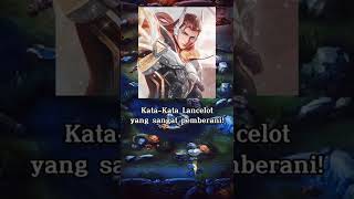 ketika lancelot berkata I aku tidak memiliki simpati untuk para penjahat #shorts #mobilelegends