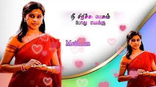 நீ தெருவில்நடந்து போனா#எனக்கு செய்தி#தலைப்பு #செய்தி #song 🌷🌷