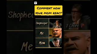 Comment on this video how your mom react in this video 😅