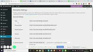 How to Change the Permalink Structure in wordpress | Wordpress Tutorial