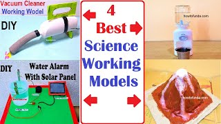 4 best science project working models for science exhibition - simple and very easy | howtofunda
