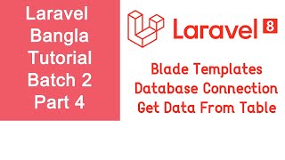 Laravel Bangla Tutorial || Web Application Development || Batch 2 || Part 4