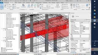 Revit Structure- Bài 32 : Vẽ thép sàn