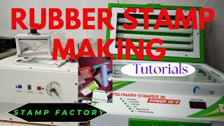 Self ink Rubber Stamp Making Machine #rubberstampmaking