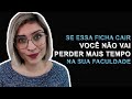 Erros do estudante na faculdade - Prof. Fran - Descomplicando o Direito