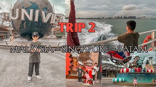 KESERUAN TRIP MALAYSIA ~ SINGAPORE LANJUT BATAM LEWAT JALUR LAUT