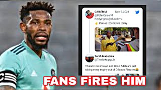 Fans Fires Thulani Hlatshwayo On Social Media After Soweto Derby