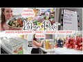 🍋 MONTHLY KITCHEN RESET // grocery haul + meal plan + restock + clean + organize + dinner