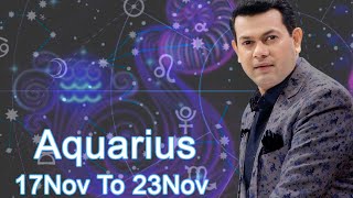 Aquarius weekly horoscope 17 November To 23 November