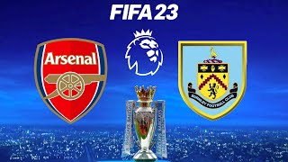 FIFA 23 | Arsenal vs Burnley - Premier League 2023/24 - PS5 Gameplay