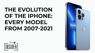 The Evolution of the iPhone: Every Model from 2007–2021