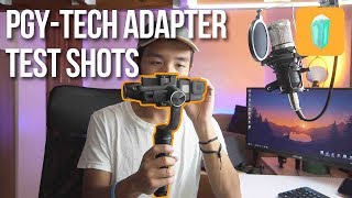 Cheap GoPro Karma Grip Alternative - PGY-Tech Adapter + Zhiyun Smooth-Q Test Shots