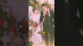 Who did mikasa marry in attack on titan ending?