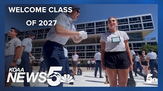 United States Air Force Academy welcomes Class of 2027