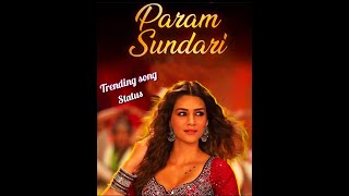 #Param sundari  song #status || Mimi_ #kriti sanon _pankaj tripati || Shreya & A R rahman song 2021|
