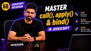S6B. JavaScript call(), apply(), bind() Interview Prep ⚡