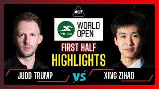 Judd Trump vs Xing Zihao First Half Highlights | Weide Cup Snooker World Open 2025  #snooker2025