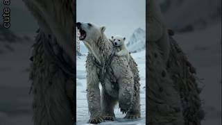 Removing Barnacles and Parasites from Polar Bears #Short #animalrescue