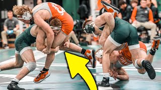 Dominating Wrestling DUAL with DOUBLE Legs