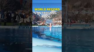 Crazy Ice Swimming World Record