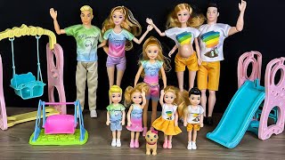 9 Minutes Satisfying with Unboxing Berbie Family Playset, Cute Doll Toys ASMR | Review Toys