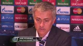 Jose Mourinho ärgert sich: "Ich bin frustriert" | FC Chelsea - FC Schalke 04 1:1