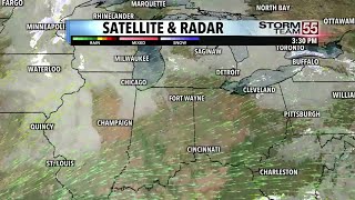 More seasonable temperatures