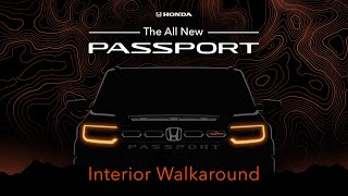 2026 Passport Walkaround: Interior