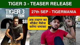 Tiger 3 Teaser, Tiger ka Message, Tiger 3 Teaser Reaction, Salman Khan, Katrina Kaif, Emraan #Tiger3