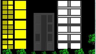 Java NetBeans Graphics Tutorial - How to Draw a Building Environment