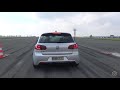 800hp volkswagen golf 6r r32 turbo crazy acceleration sounds