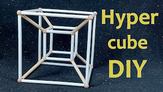 DIY Hypercube: How to make a tesseract step by step