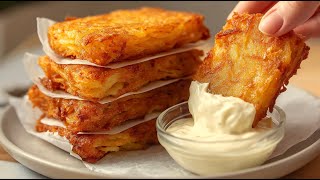 The best homemade Hash Browns! Easy and crispy!