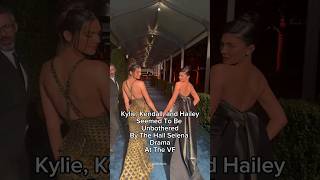 Kylie, Kendall, and Hailey's 1st public appearance after the drama! #shorts