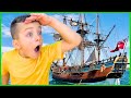 Boats for Kids ⛴️ Boat Adventure on Captain James Cook's Endeavour  ⛵️ Ships for Kids